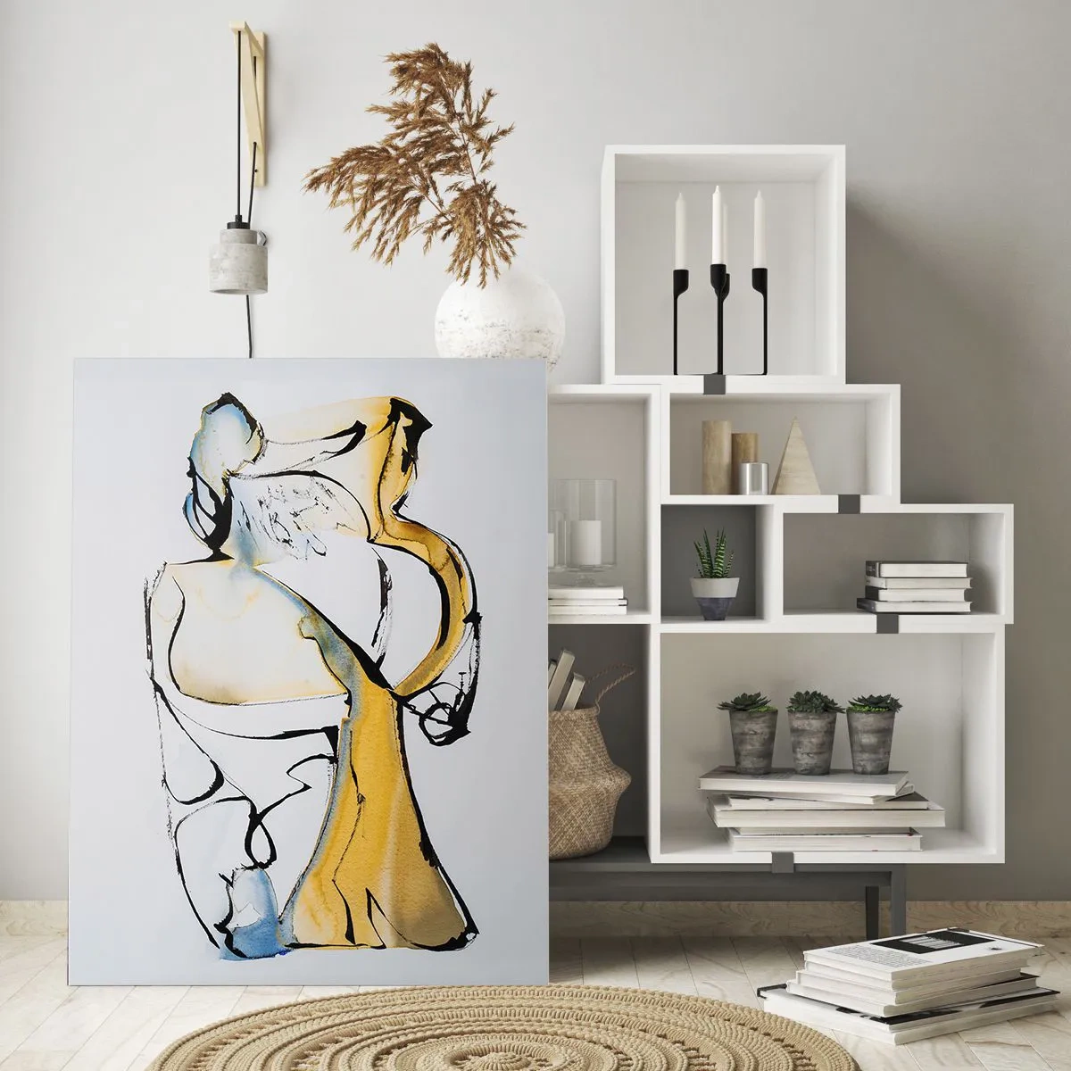 Glass picture - Glass Abstract - 80x120 cm