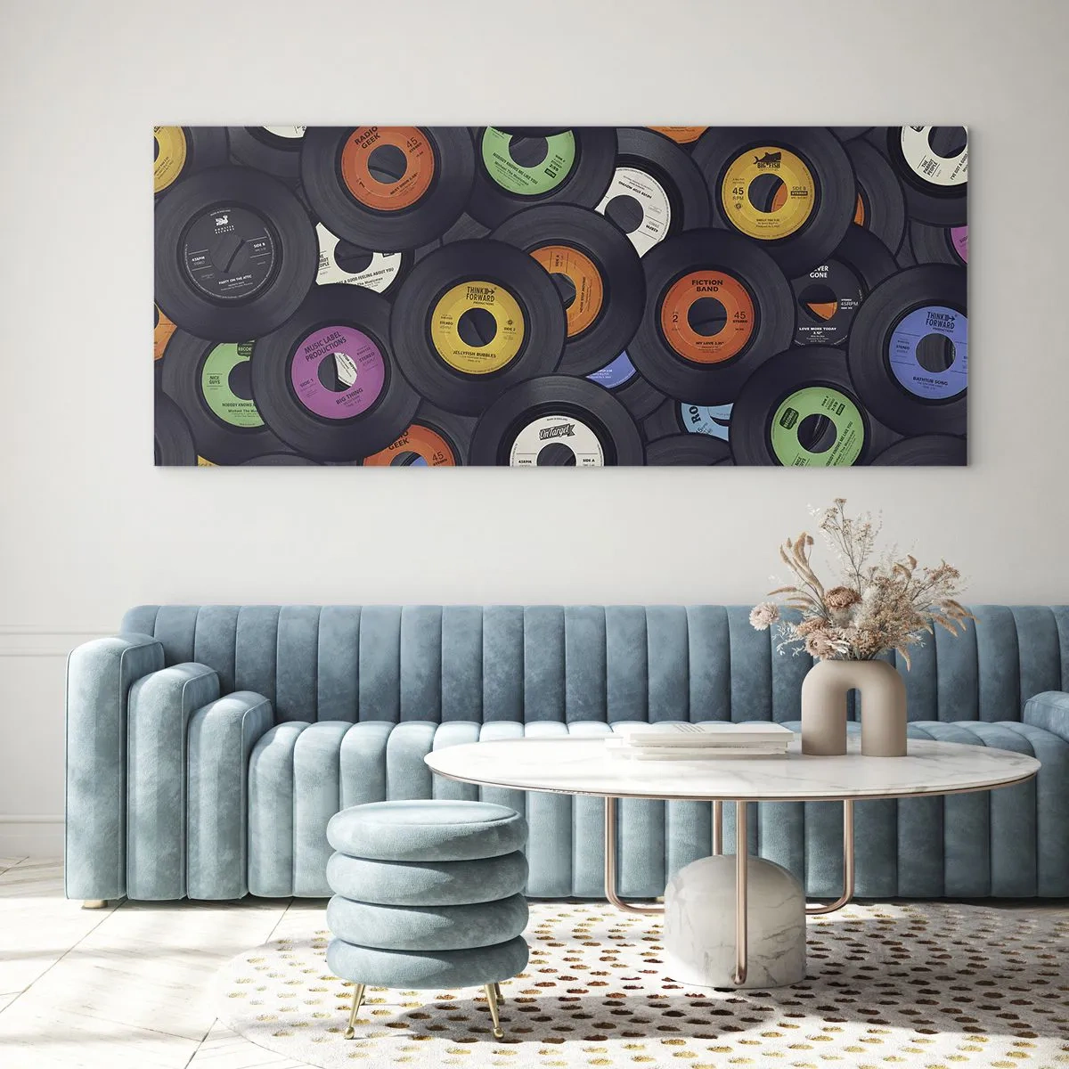 Glass picture - Colours of Classics - 120x50 cm