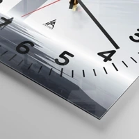 Clock face with numbers