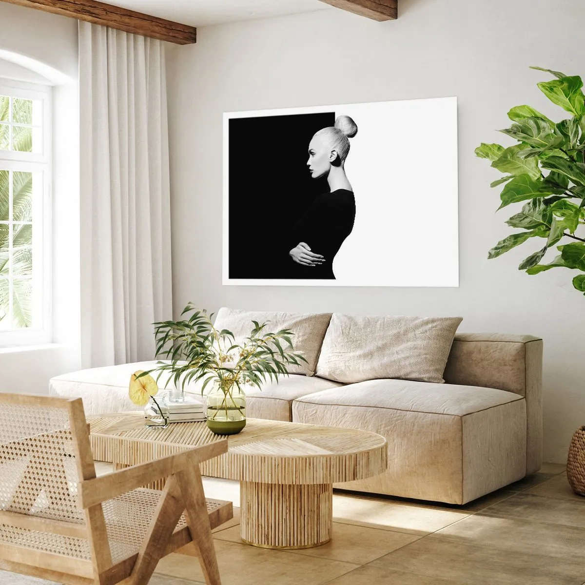 Poster - Simply a Woman - 50x40 cm