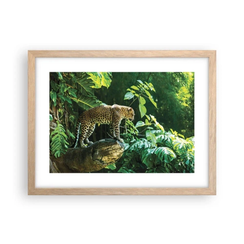 Poster in light oak frame - Going Hunting? - 40x30 cm