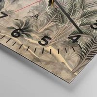 Clock face with numbers