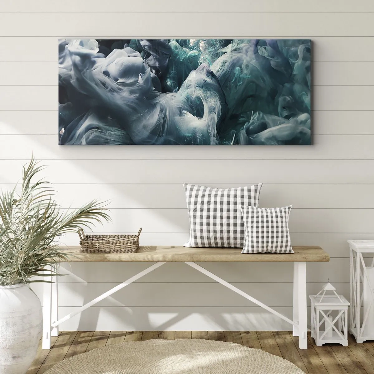 Canvas picture - Movement of Colour - 90x30 cm