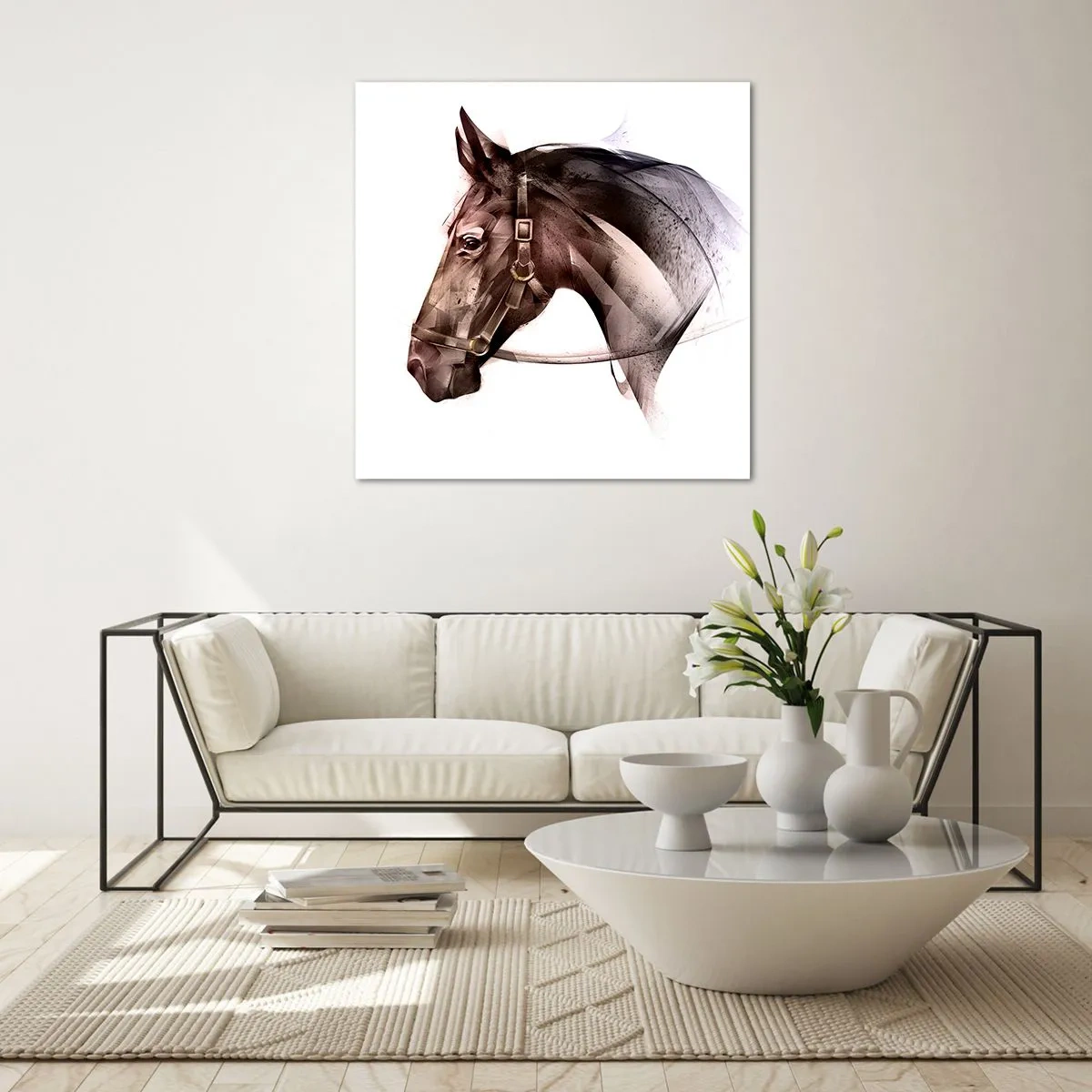 Glass picture - What a Charm - 40x40 cm
