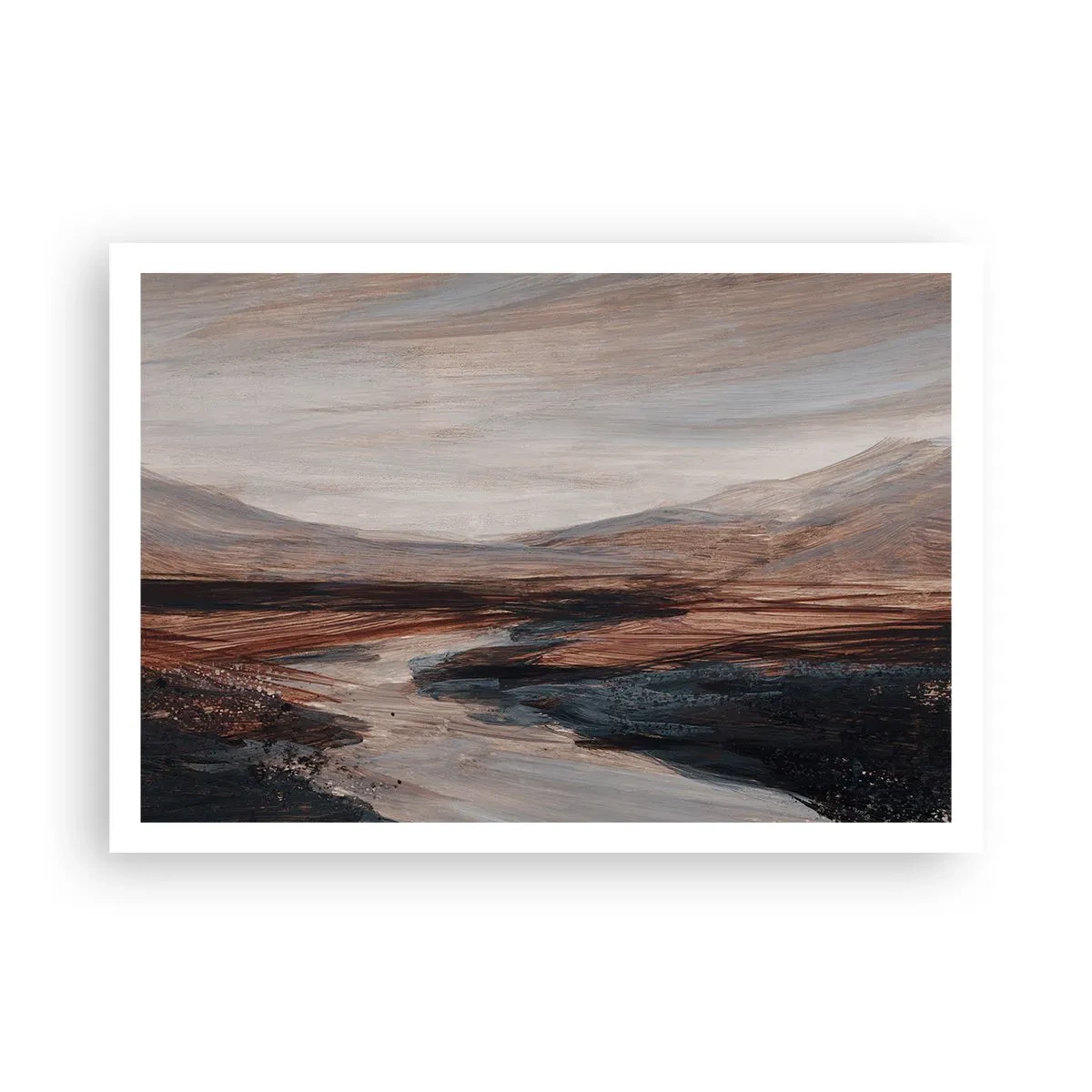 Poster - Quiet Valley - 100x70 cm