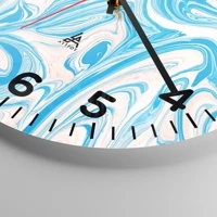 Clock face with numbers