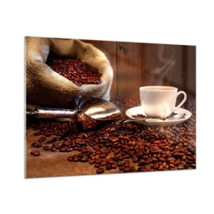 Glass picture - Can You Smell It? - 100x70 cm