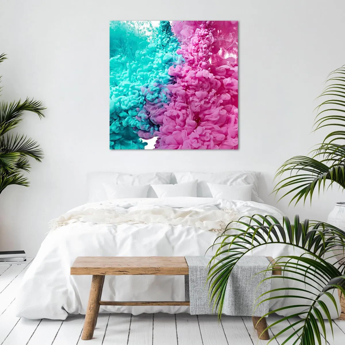 Canvas picture - Deciding Battle - 40x40 cm