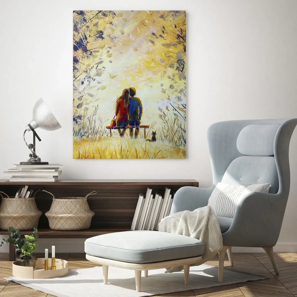 Glass picture - Magical Moment - 80x120 cm