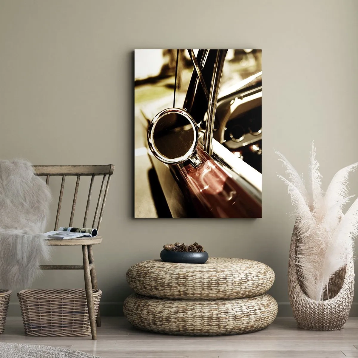 Canvas picture - Car with a Soul - 80x120 cm