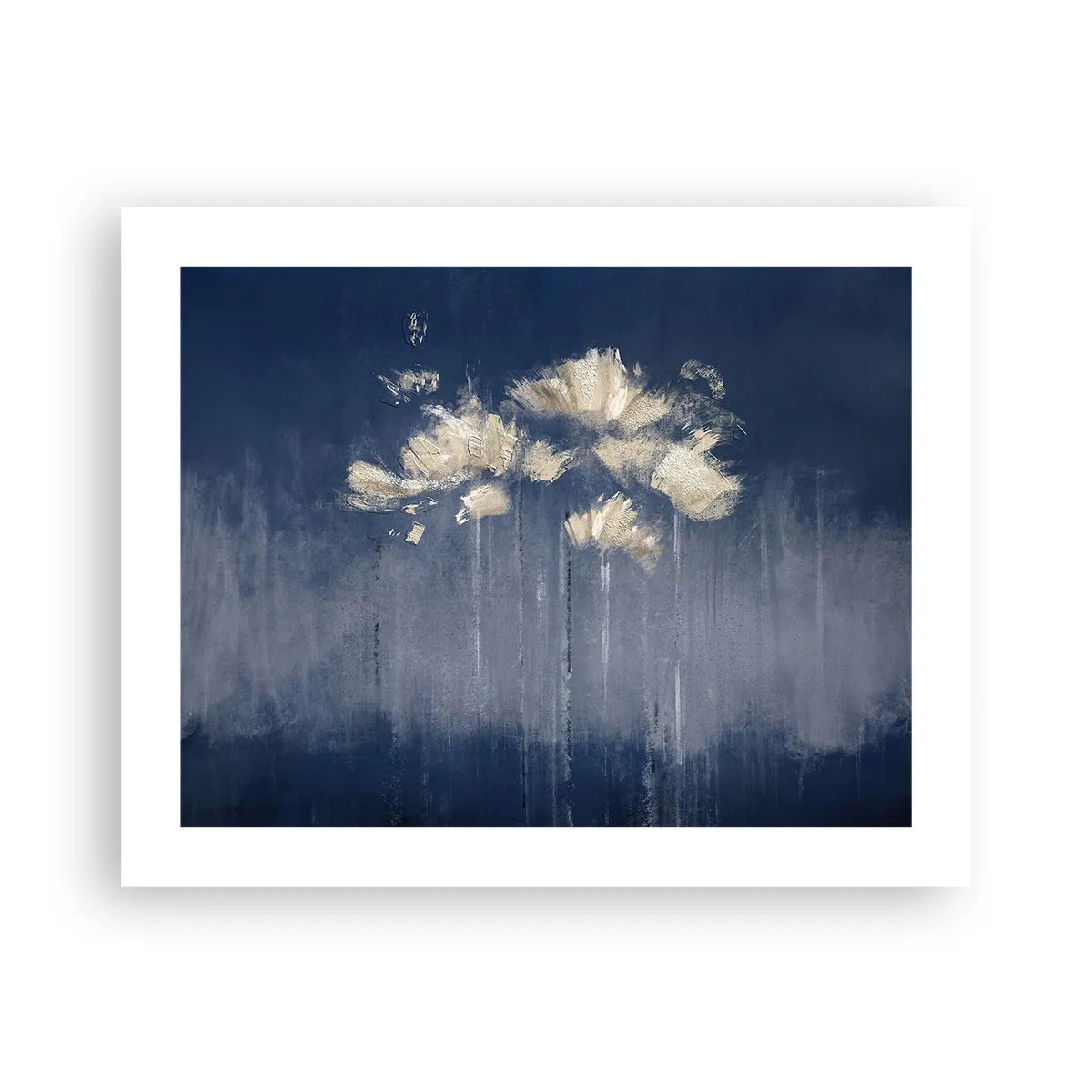Poster - Like Flakes in the Wind - 50x40 cm