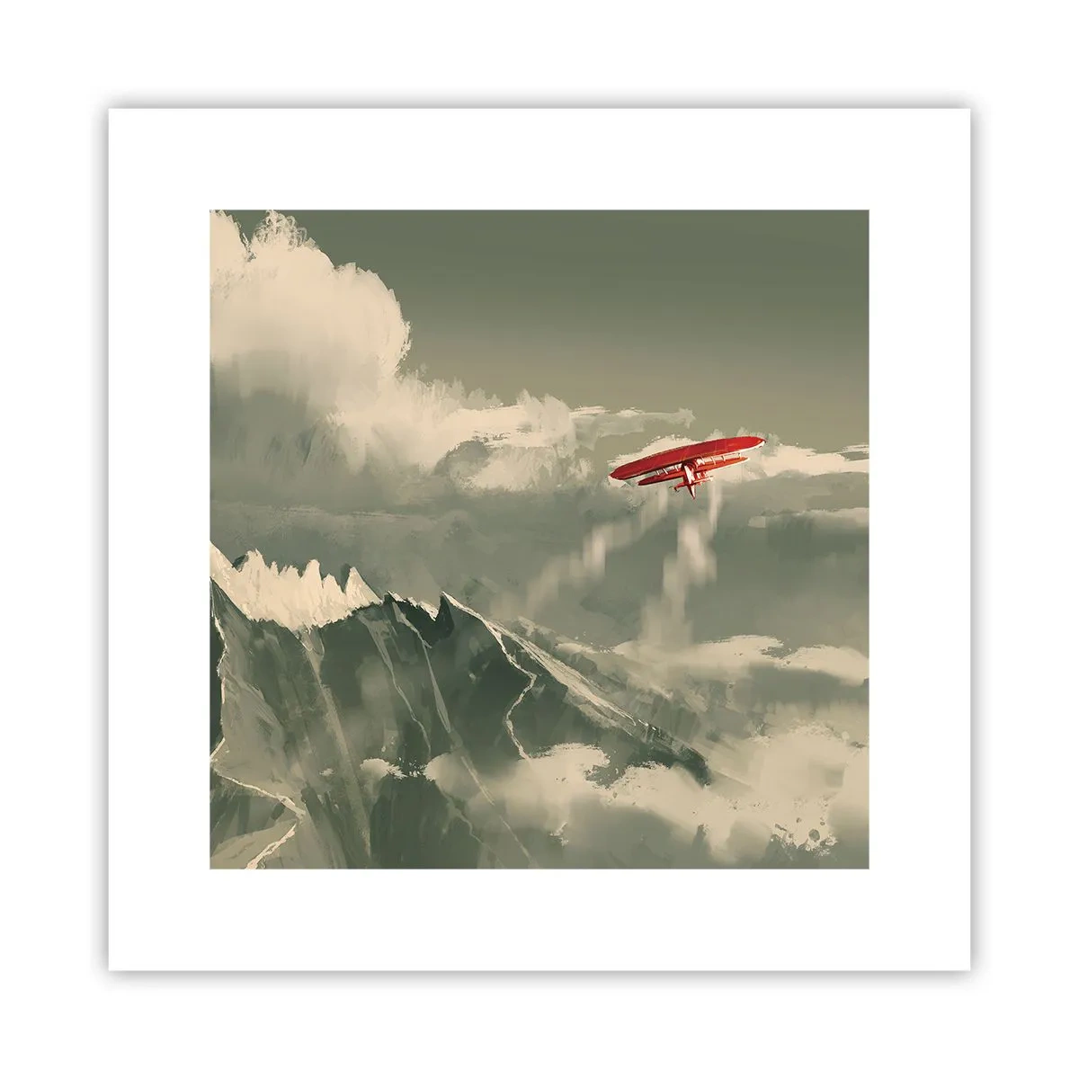 Poster - Fearless Pioneer - 30x30 cm