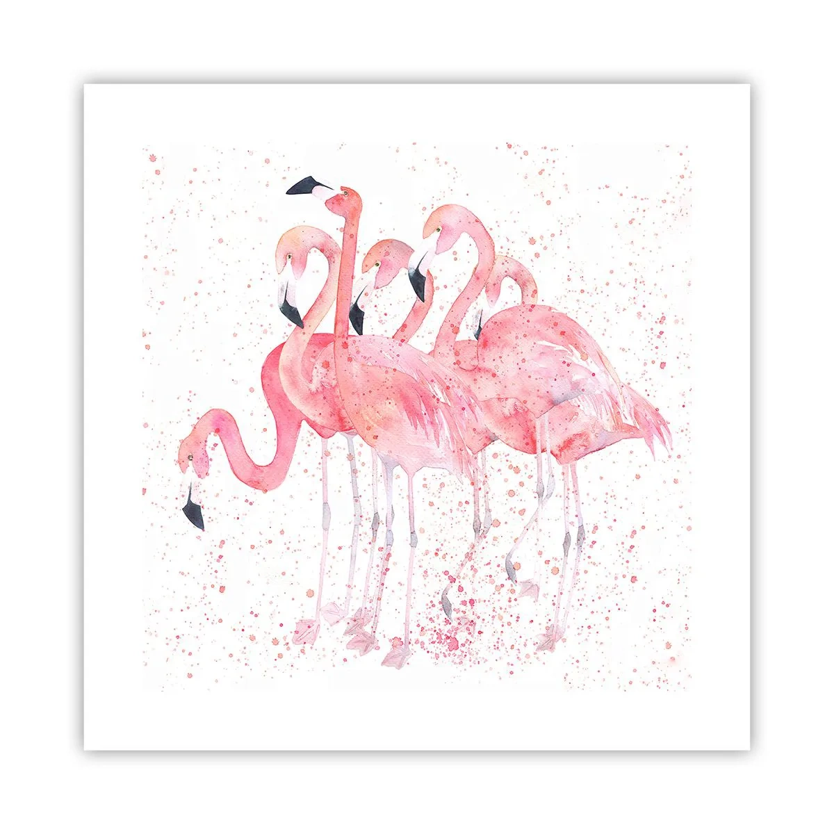 Poster - Pink Power - 40x40 cm