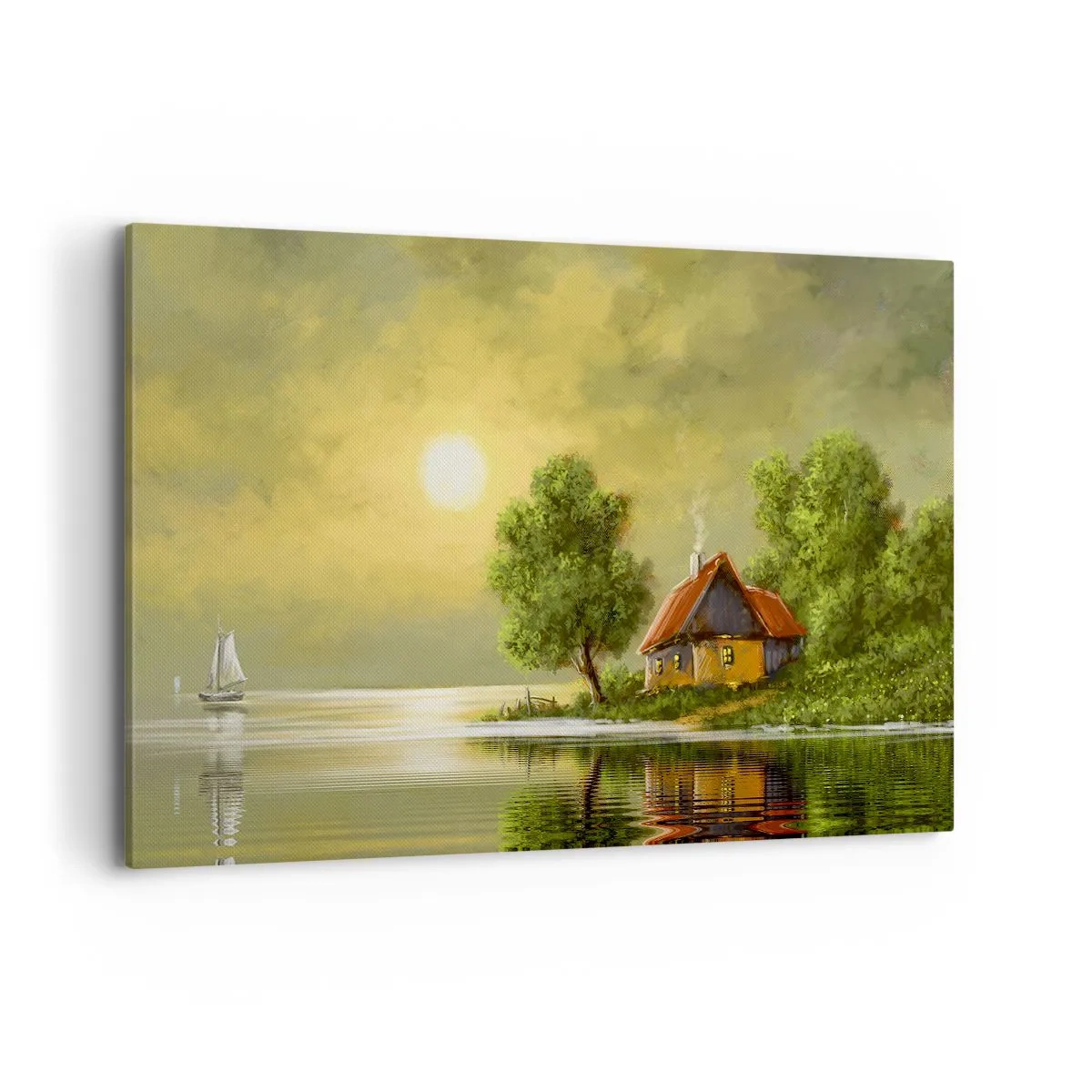 Canvas picture - Pretty As a Picture - 120x80 cm