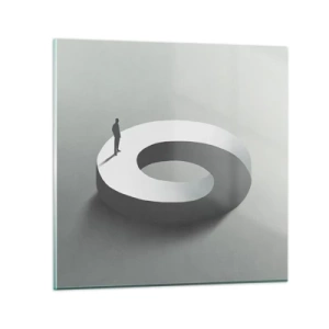 Glass picture - Puzzle It out - 40x40 cm