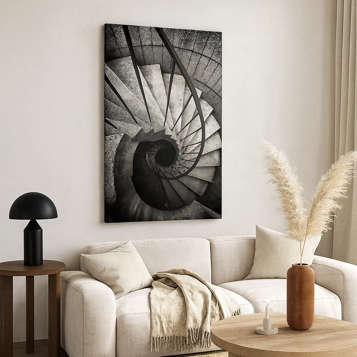 Canvas picture - Up the Stairs and Down the Stairs - 50x70 cm