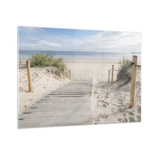 Glass picture - Until the Horizon - 100x70 cm