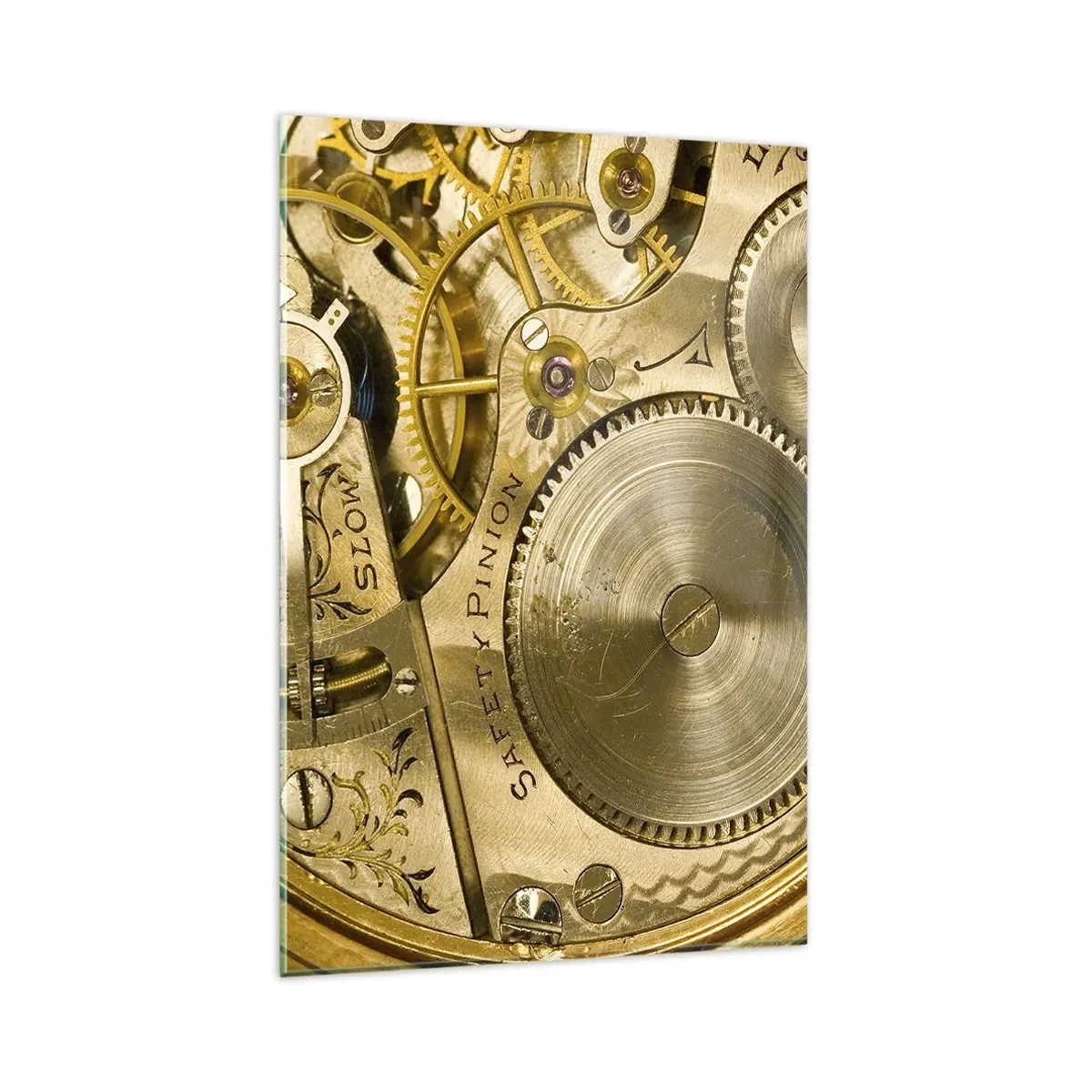 Glass picture - Follow the Zeitgeist - 80x120 cm