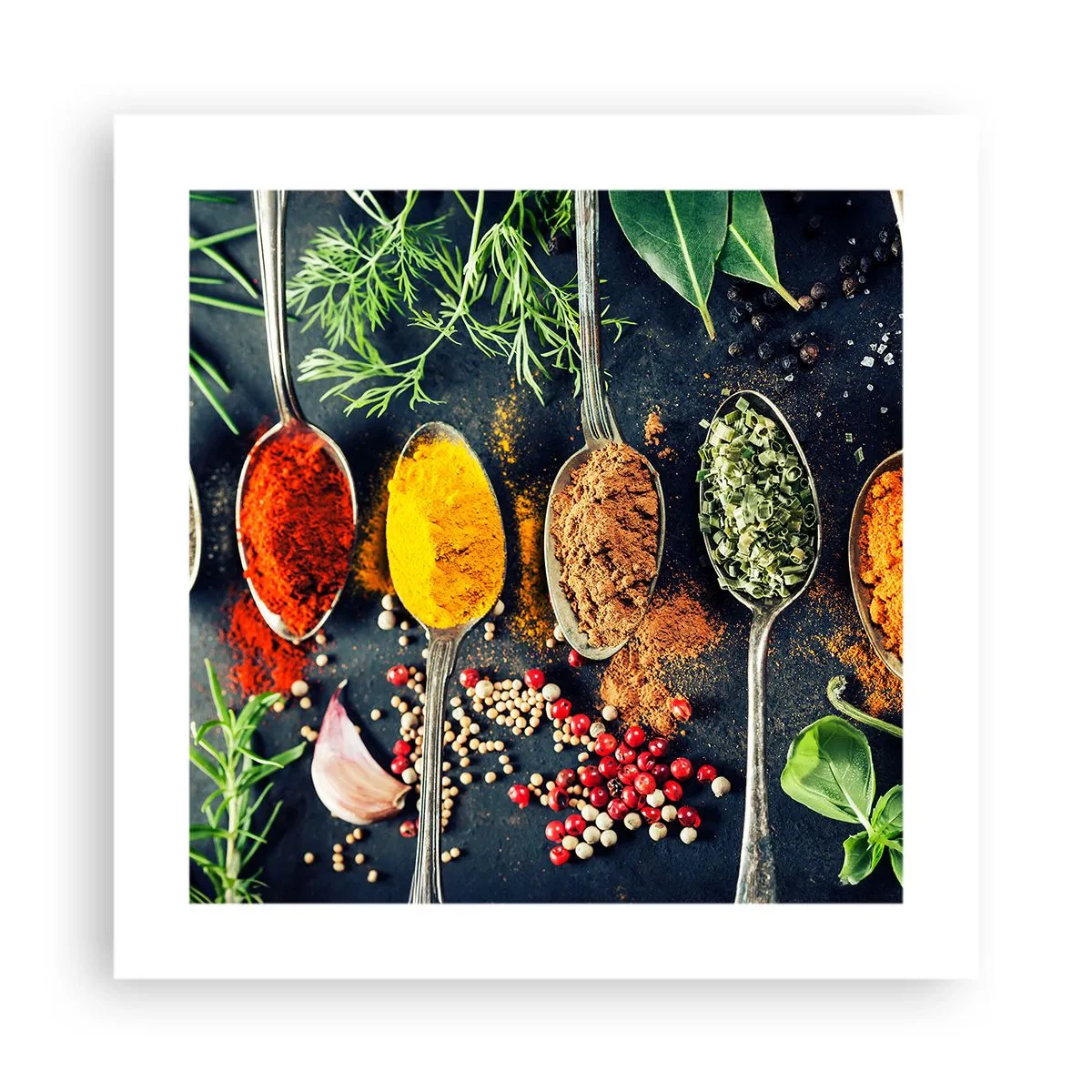 Poster - Culinary Magic - 40x40 cm