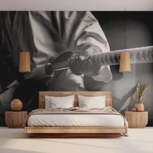 Custom Wallpaper Standard Eco - Warrior's Soul - Samurai sword, Japan, Martial arts