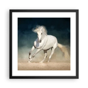 Poster in black frame - Freedom in a Pure State - 40x40 cm