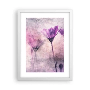 Poster in white frmae - Dream of Flowers - 30x40 cm