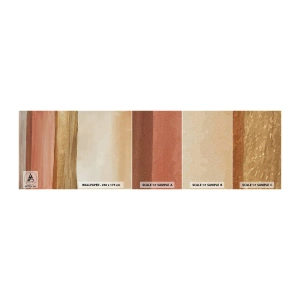 Photo Wallpaper Sample Standard Eco - Vertical Composition - Abstraction, Piece, Modern Art. - 100x30 cm