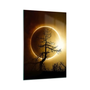 Glass picture - Total Eclipse - 70x100 cm