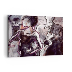 Canvas picture - Melt away in Music - 120x80 cm