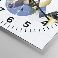 Clock face with numbers