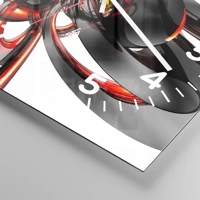 Clock face with numbers