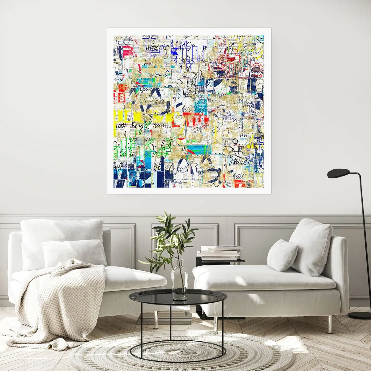 Poster - Feast for the Eyes - 50x50 cm