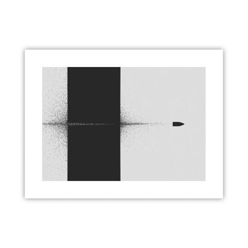 Poster - Straight to the Point - 40x30 cm