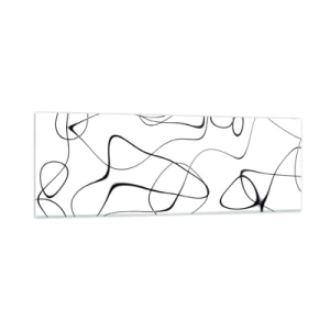 Glass picture - Life Paths, Trails of Fortune - 90x30 cm