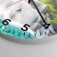 Clock face with numbers