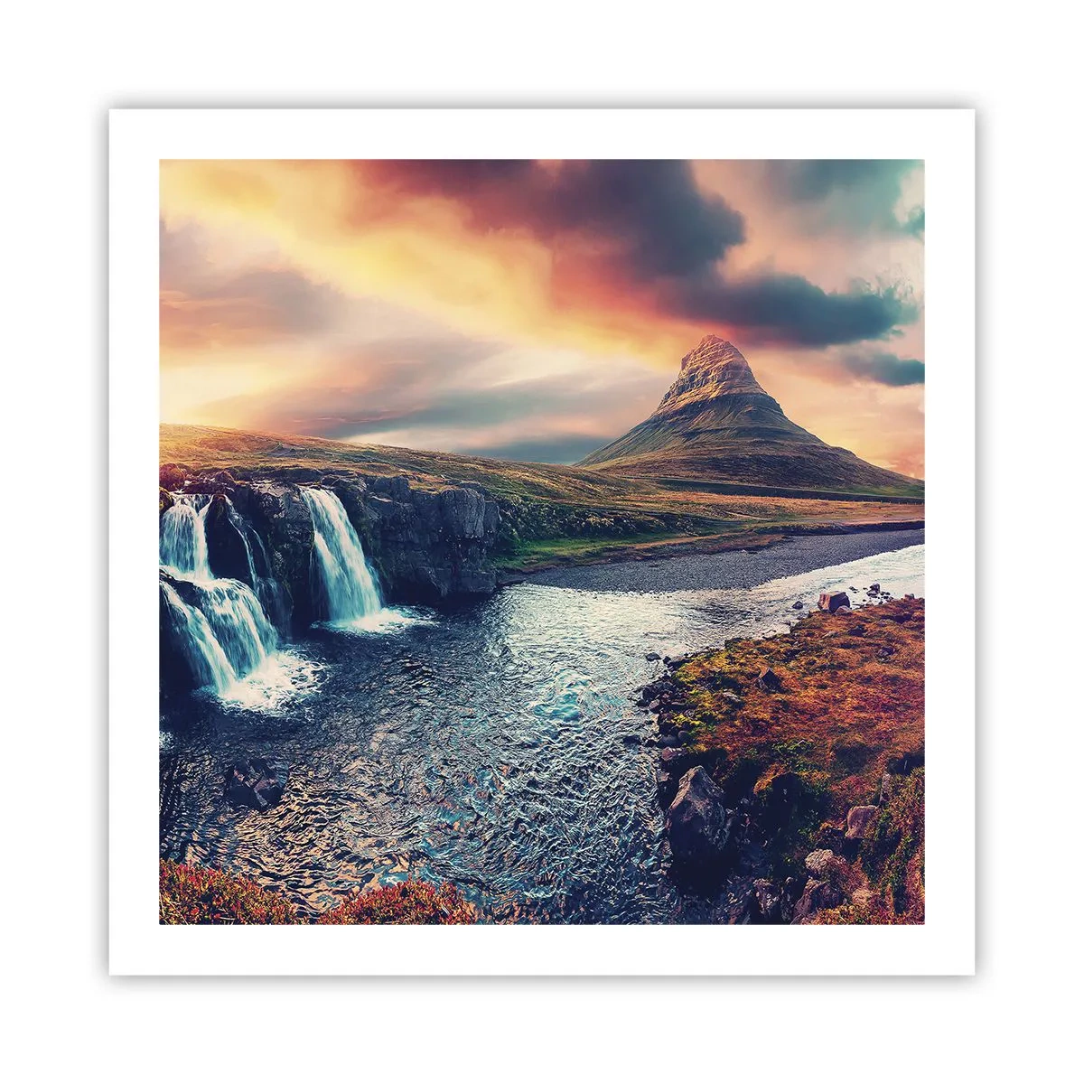 Poster - In Majesty of Nature - 60x60 cm