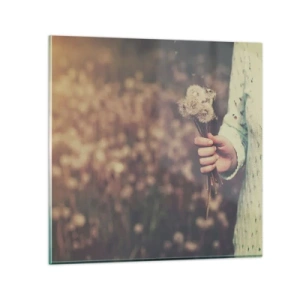 Glass picture - Stop Them, Please - 40x40 cm