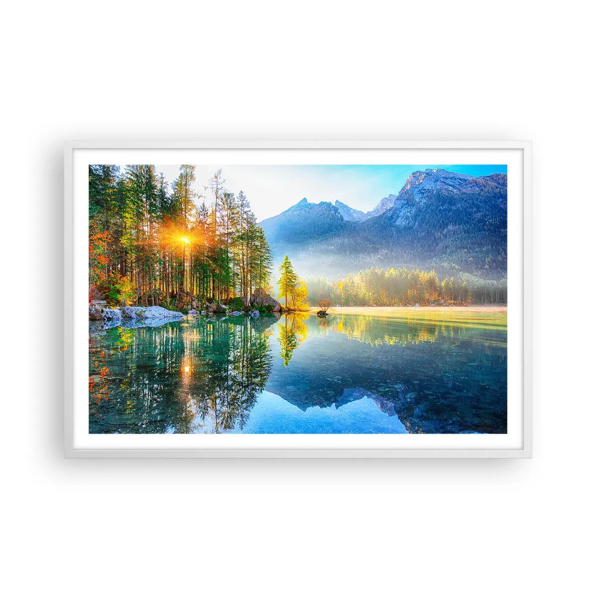 Poster in white frmae - Majesty and Sweetness - 91x61 cm