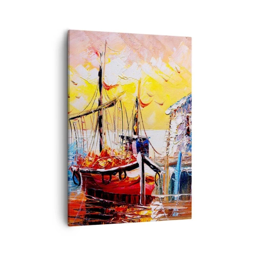 Canvas picture - Happy Comeback - 50x70 cm