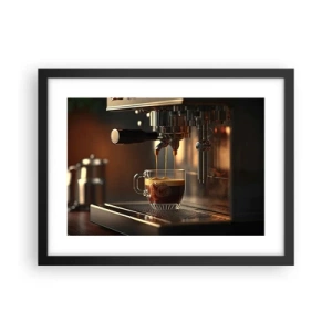 Poster in black frame - Sensual Mixture - 40x30 cm