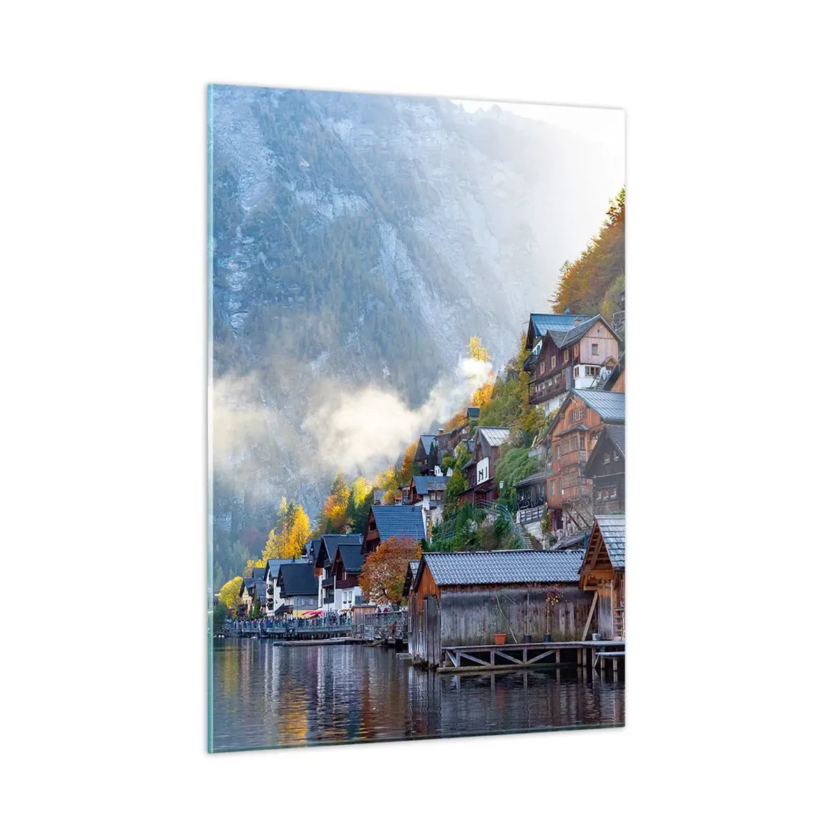 Glass picture - Alpine Atmosphere - 50x70 cm