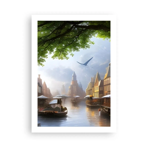 Poster - Dutch Urban Landscape - 50x70 cm