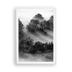 Poster in white frmae - Rising from a Sleep - 70x100 cm