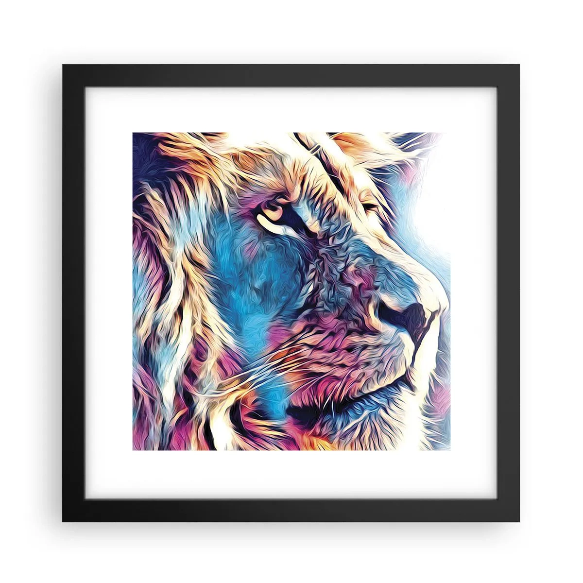 Poster in black frame - Wisdom of Nature - 30x30 cm