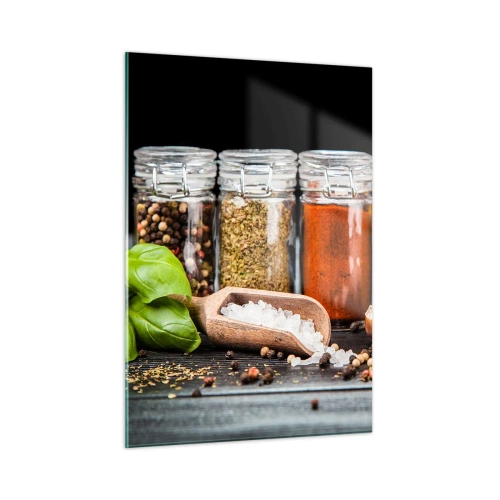 Glass picture - Spicing Up Life - 50x70 cm