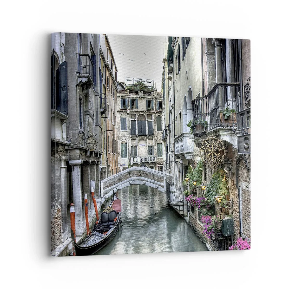 Canvas picture - For Centuries in Quiet Contemplation - 30x30 cm