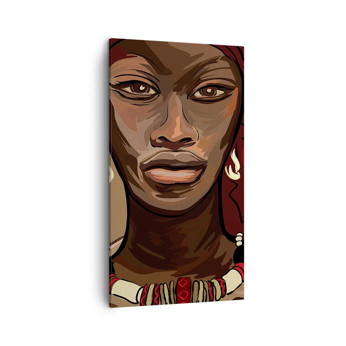 Canvas picture - Ebony Venus - 45x80 cm