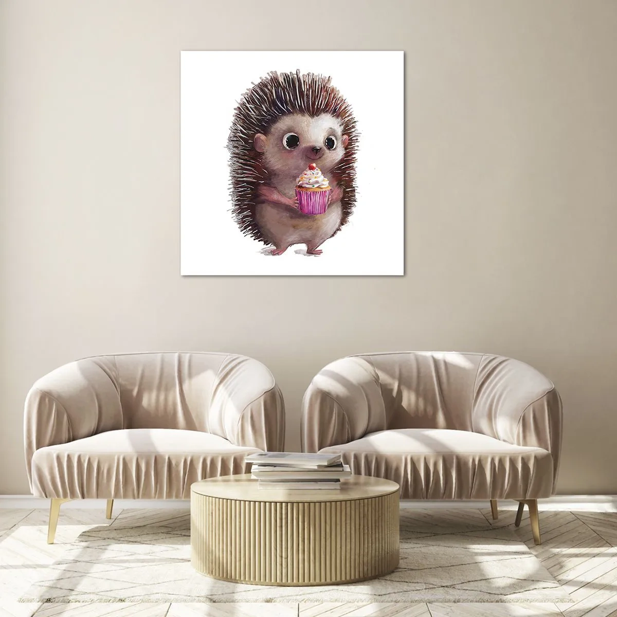 Glass picture - Everyday is Holiday - 50x50 cm