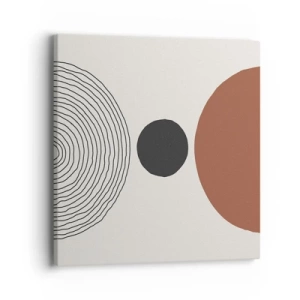 Canvas picture - In the Centre of Attention - 40x40 cm