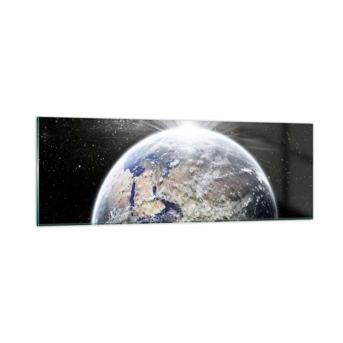 Glass picture - In Full Blaze - 90x30 cm